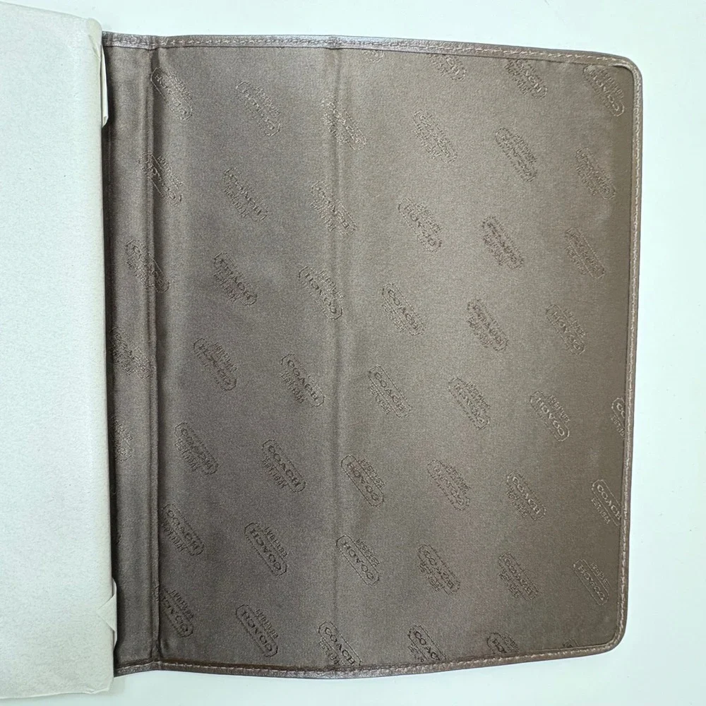 Coach Brown Tablet Case